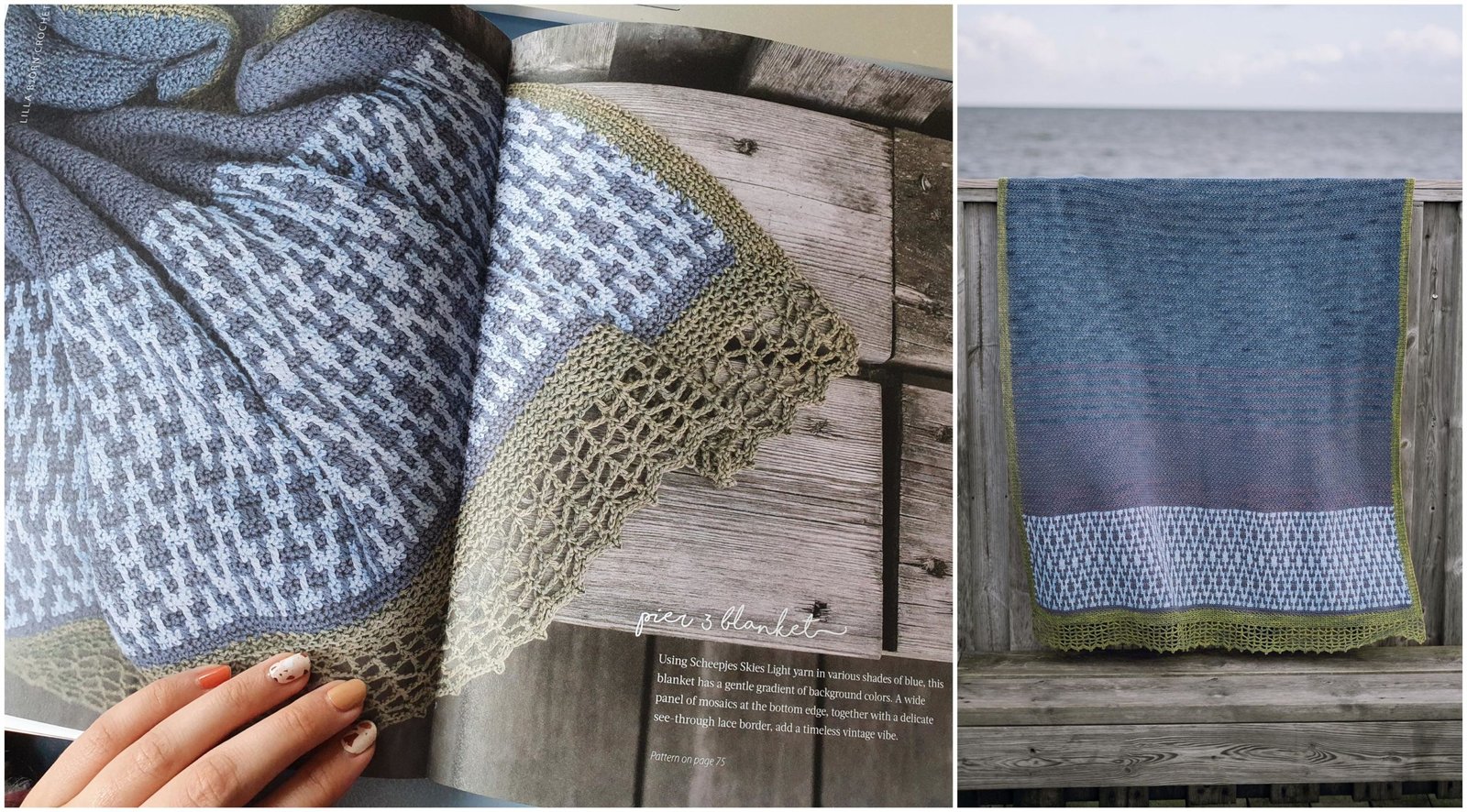 A Sea Story book: 13 modern mosaic crochet patterns (digital)