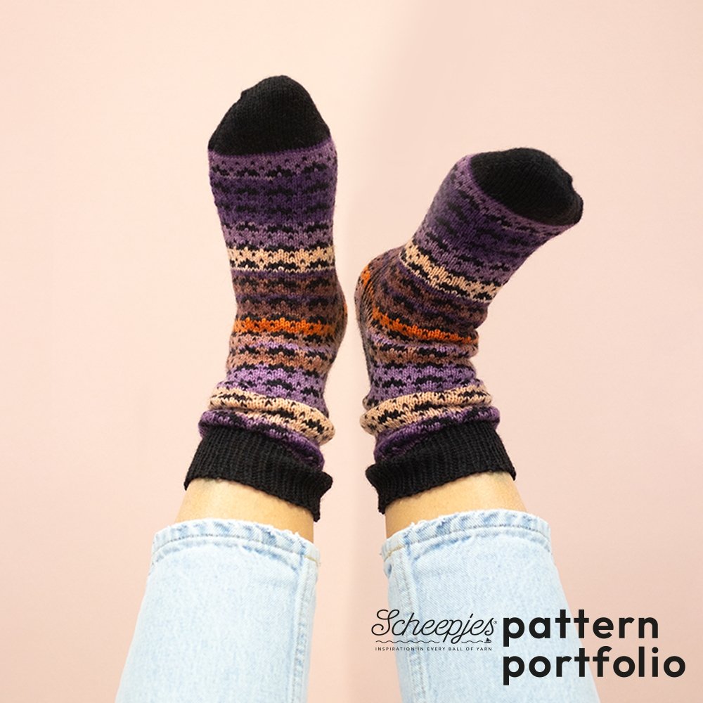 Scheepjes Pattern Portfolio Arcadia Sock Patterns - Image 7