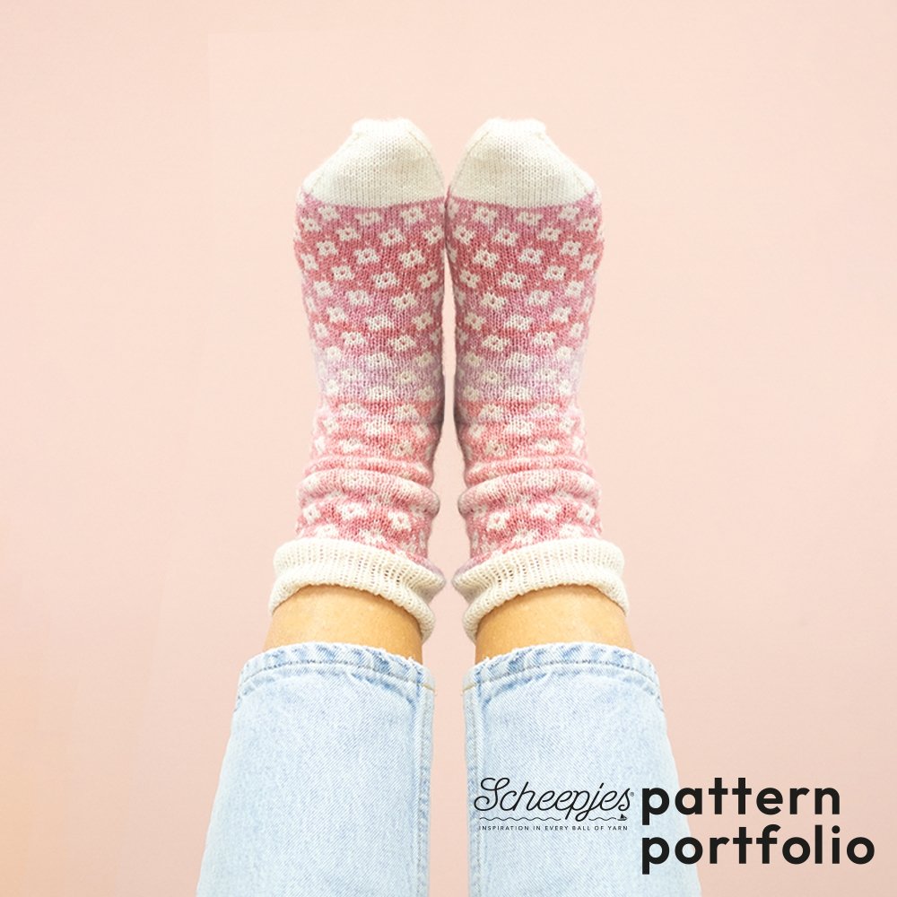 Scheepjes Pattern Portfolio Arcadia Sock Patterns - Image 6