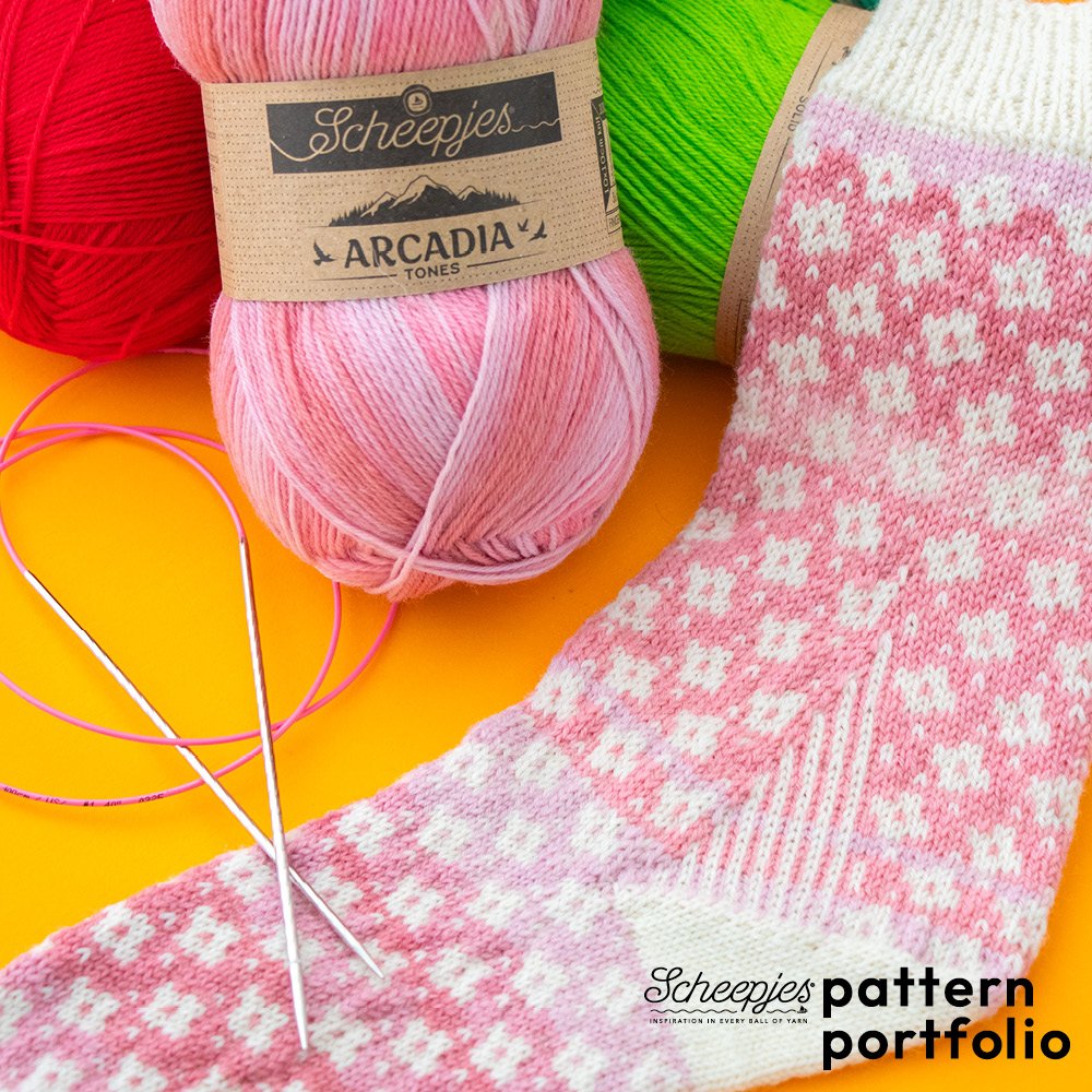 Scheepjes Pattern Portfolio Arcadia Sock Patterns - Image 10